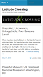 Mobile Screenshot of latitudecrossing.com